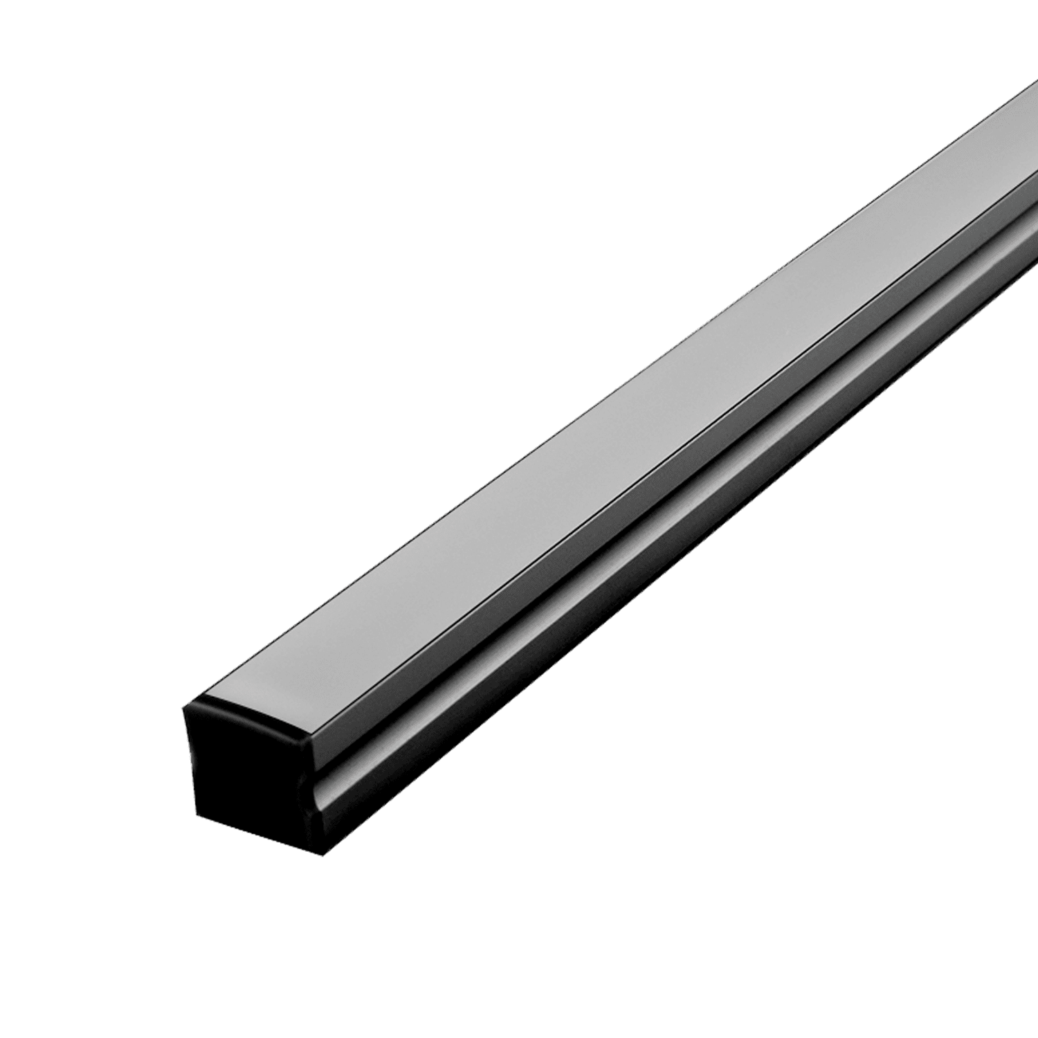 Domus OMEGA-17-SM 1M 3M Surface Mounted LED Channels and Accessories Black/ White/ Aluminum IP20- 21983-21988