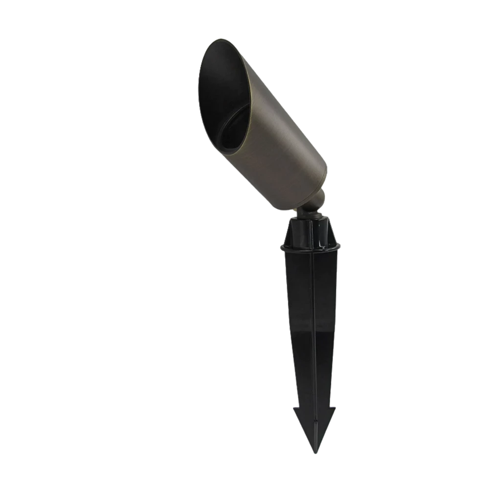 SAL MINI SPIKE DZINE (XU) Garden Spike Lights Tri- Antique Brass 4W 12V IP54- SE7362/TC/AB