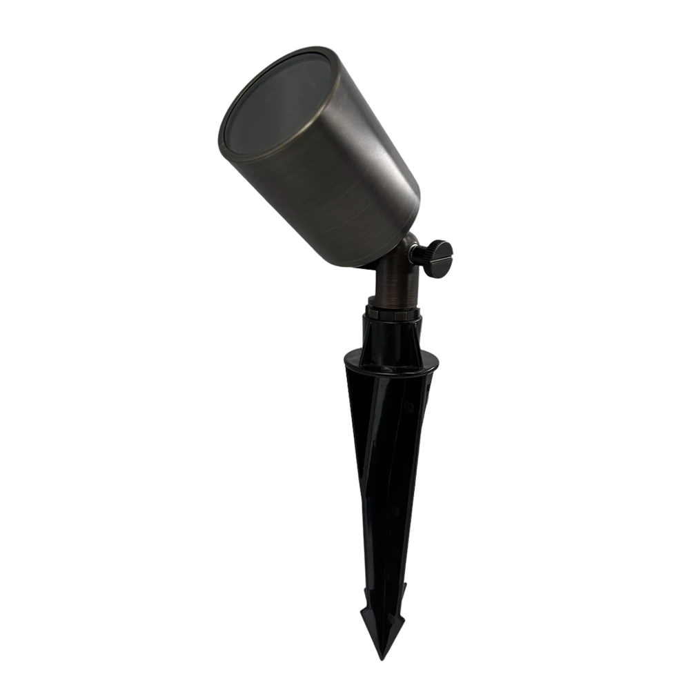 SAL MINI SPIKE DZINE (XV) Garden Spike Lights Tri- Antique Brass 4W 12V IP54- SE7363/TC/AB