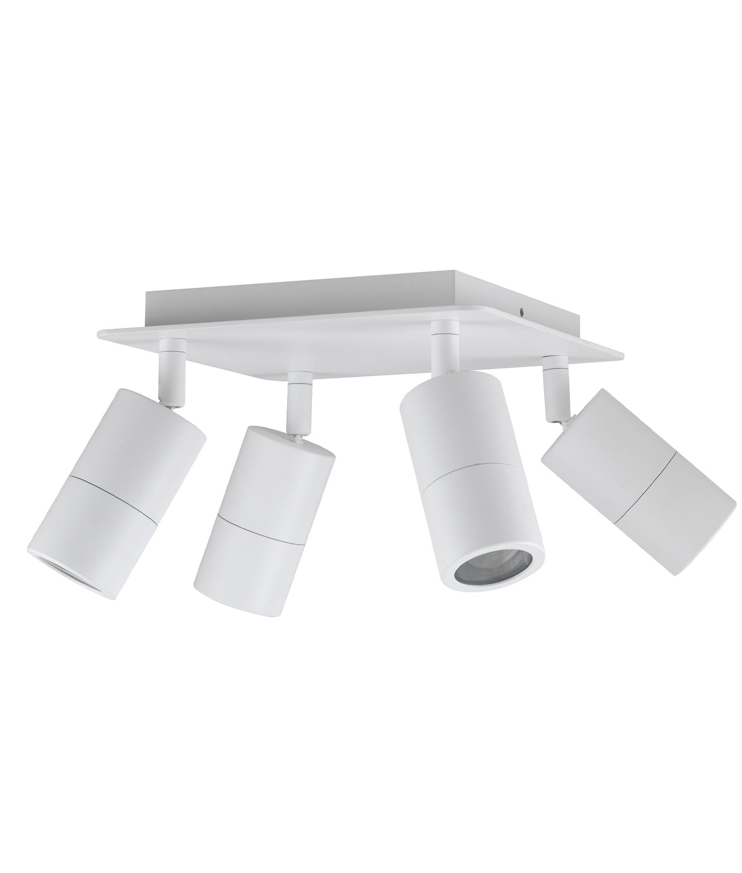 CLA GU10 Exterior Adjustable Head LED Bar Lights White 110-265V IP44 - PG2BARWH, PG3BARWH, PG4BARWH, PG4SQWH - CLA Lighting