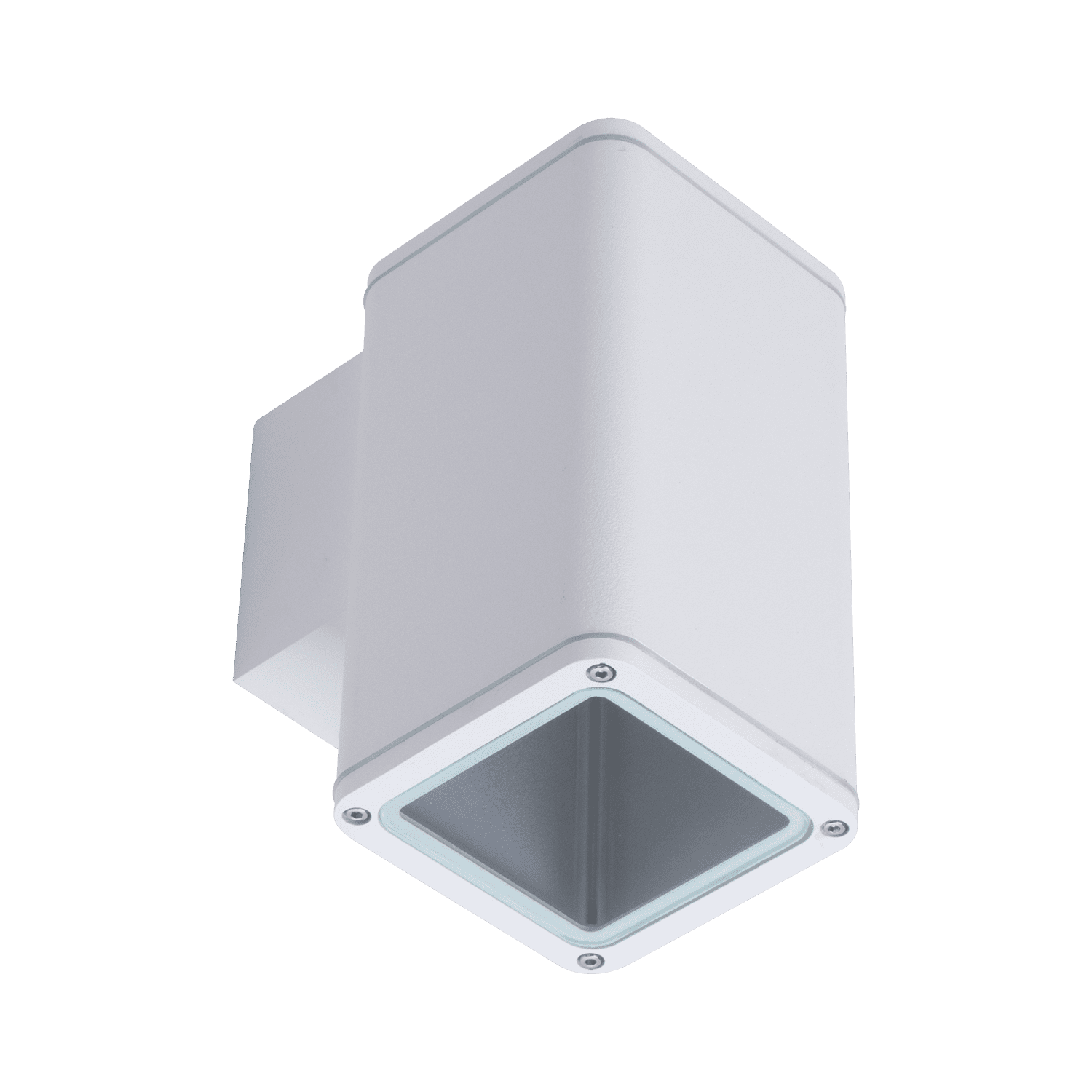 Domus PIPER-PRO-1-SQR Exterior Wall Lights Tri- Black/ White 10W 240V IP65- 49300, 49301