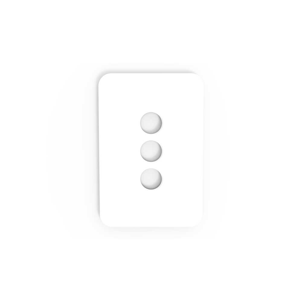 SAL Pixie Ambience Wall & Face Plates SWA Electrical Accessories White / Black / Grey - SWA