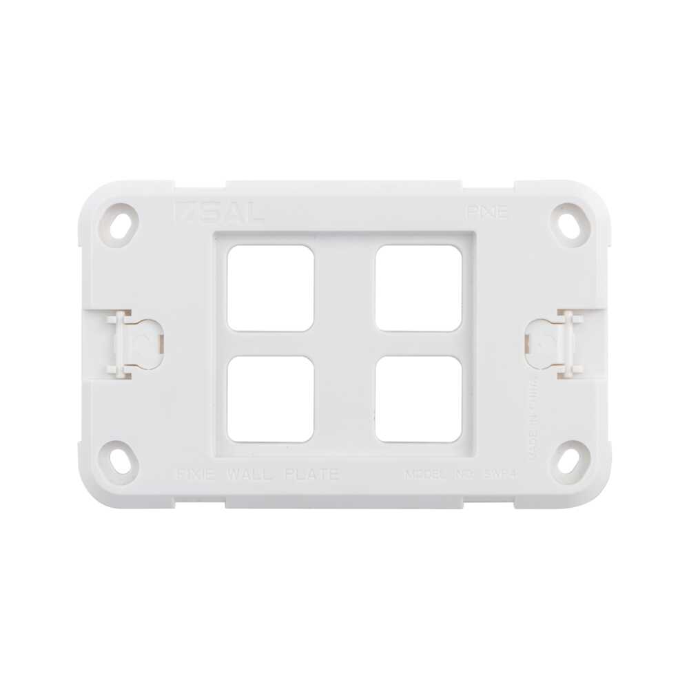 SAL Pixie Ambience Wall & Face Plates SWA Electrical Accessories White / Black / Grey - SWA