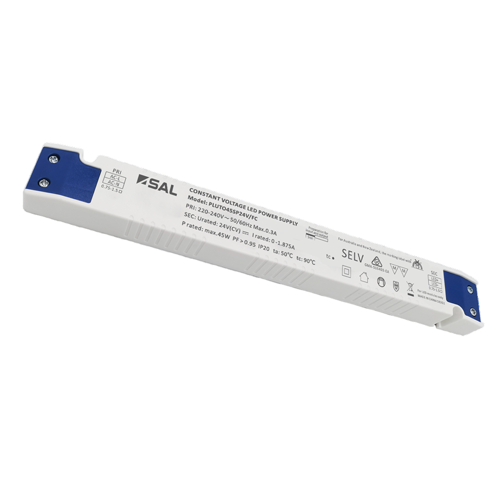 SAL PLUTO Drivers 45W/240W 240V IP20 - SP24V/FC- SAL Lighting