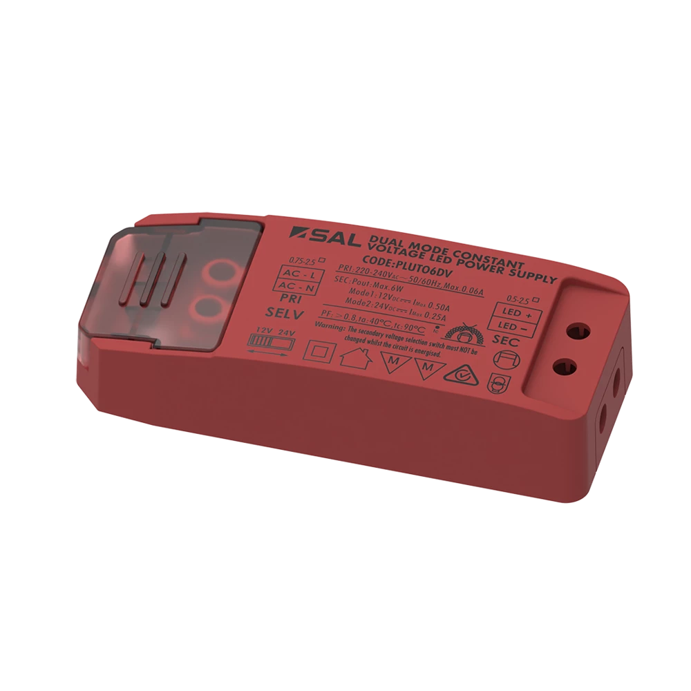 SAL PLUTO6 Drivers 6W 12/24V IP20- PLUTO6DV