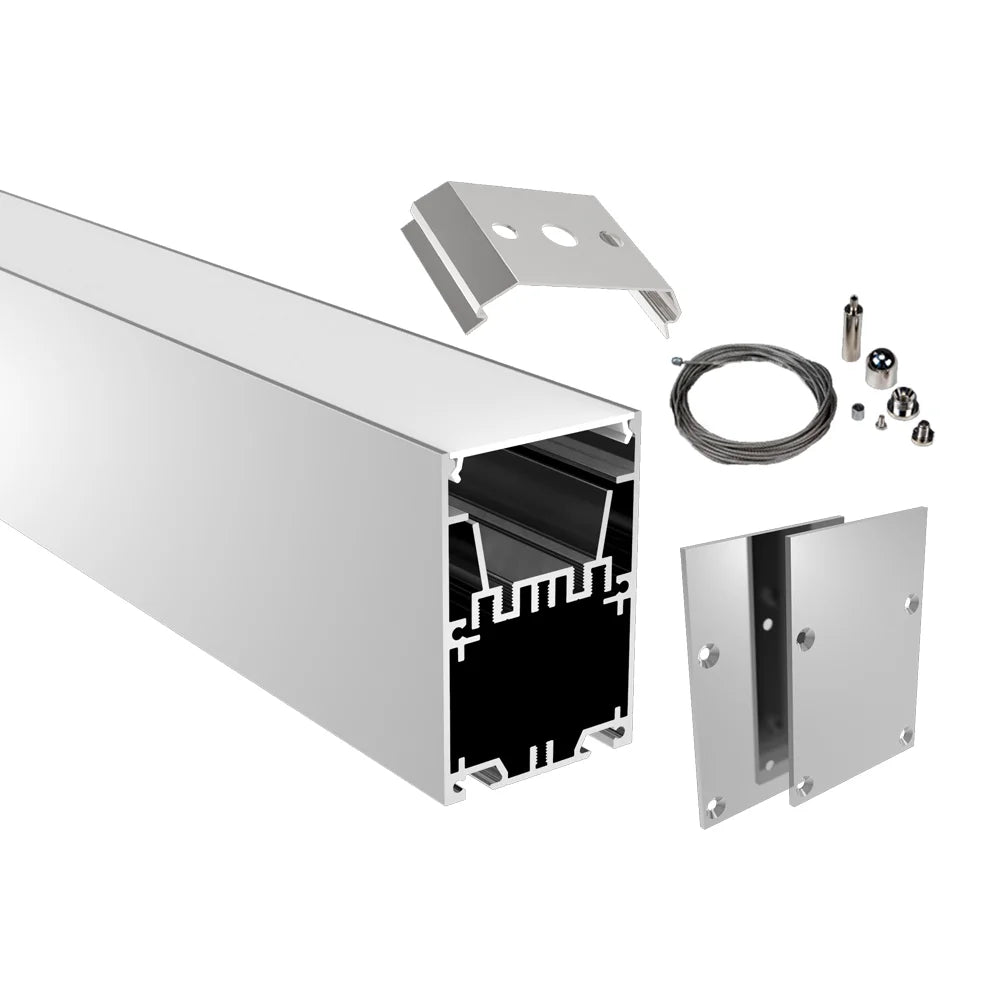 Azoogi 50mm x 75mm Concord Surface Mounted/ Suspended Profiles- PR127: Concord Profile (Surface Mounted/Pendant)