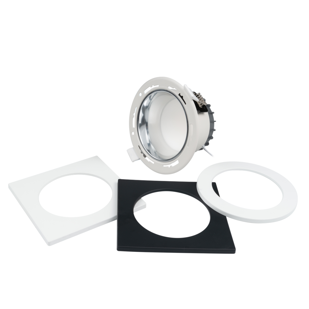 SAL RENMARK S9084R50TC/DP Round/ Square Accessories Black/ White- S9084RD/BK/P, S9084SQ/BK/P
