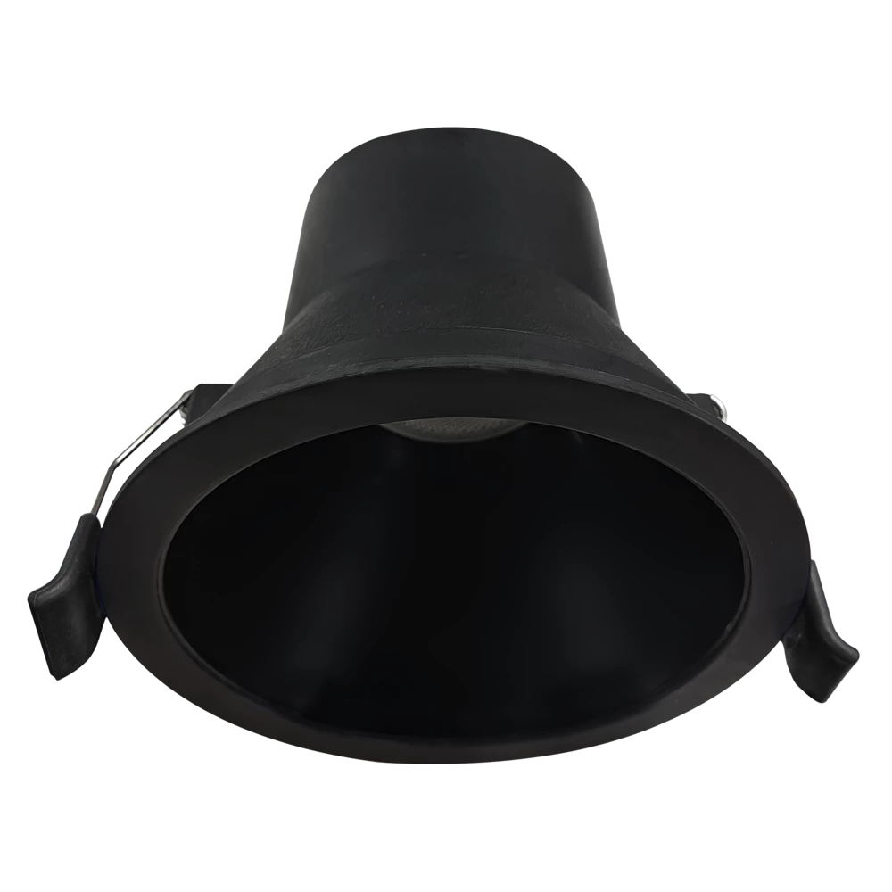 SAL COOLUM PLUS rippleSHIELD LED Downlights Tri- White/ Black 9W 240V IP44- S9068TW35/RS