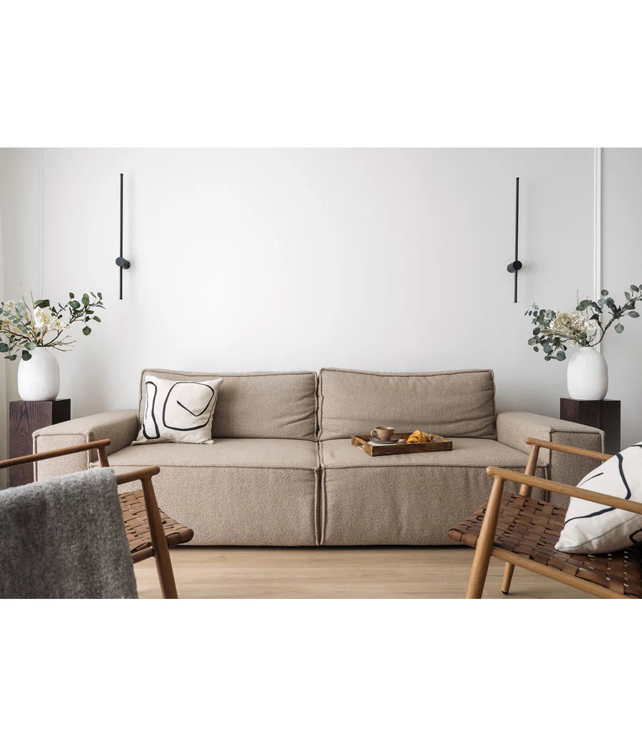 CLA SABER: Interior Linear Wall Lights 3000K 5700K White/ Black 12W 220-240V IP20 - SABER1, SABER2