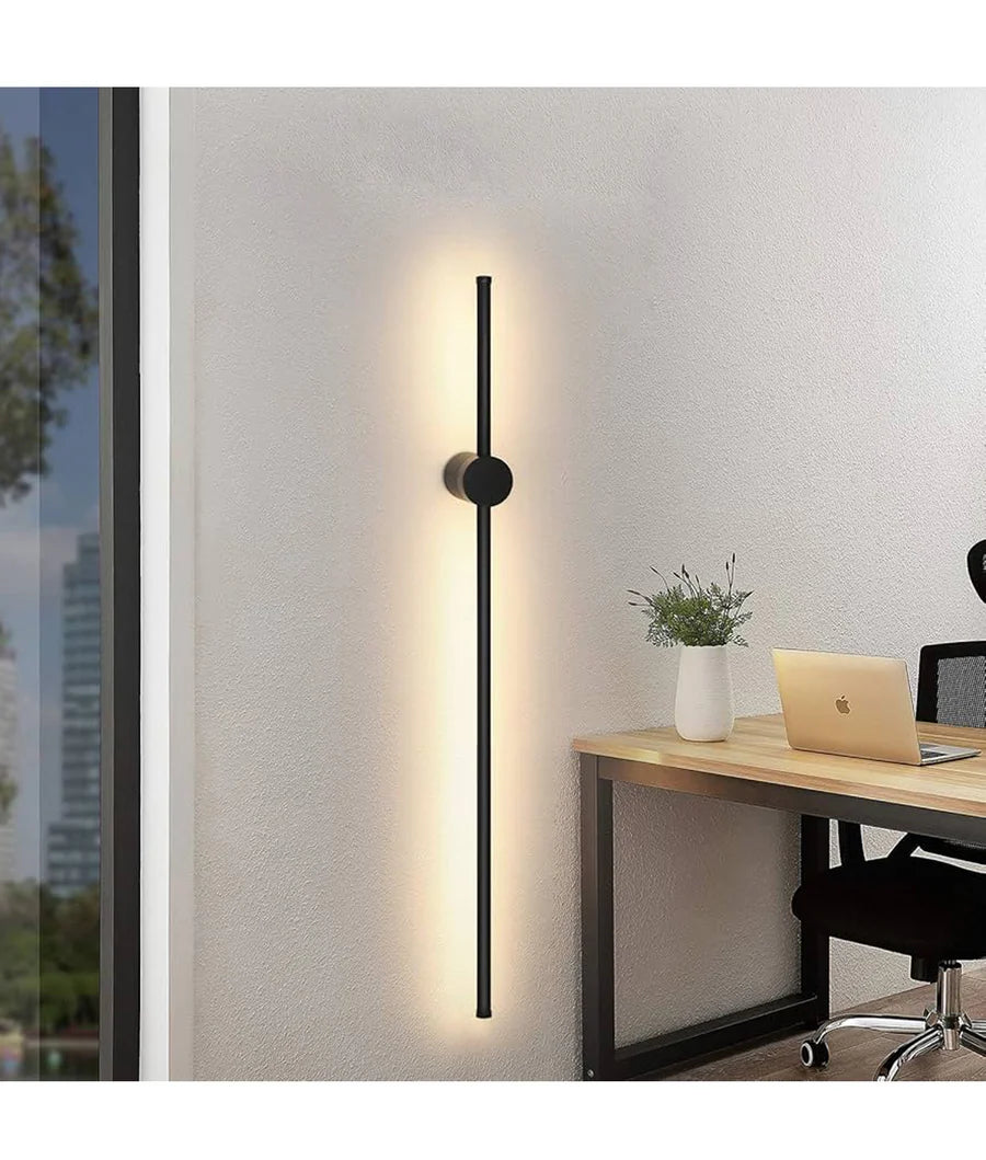 CLA SABER: Interior Linear Wall Lights 3000K 5700K White/ Black 12W 220-240V IP20 - SABER1, SABER2