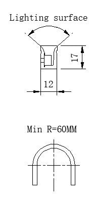 Azoogi Side View Waterproof Neon LED Strip RGB 12W 24V IP67 – STR105 Sold per metre