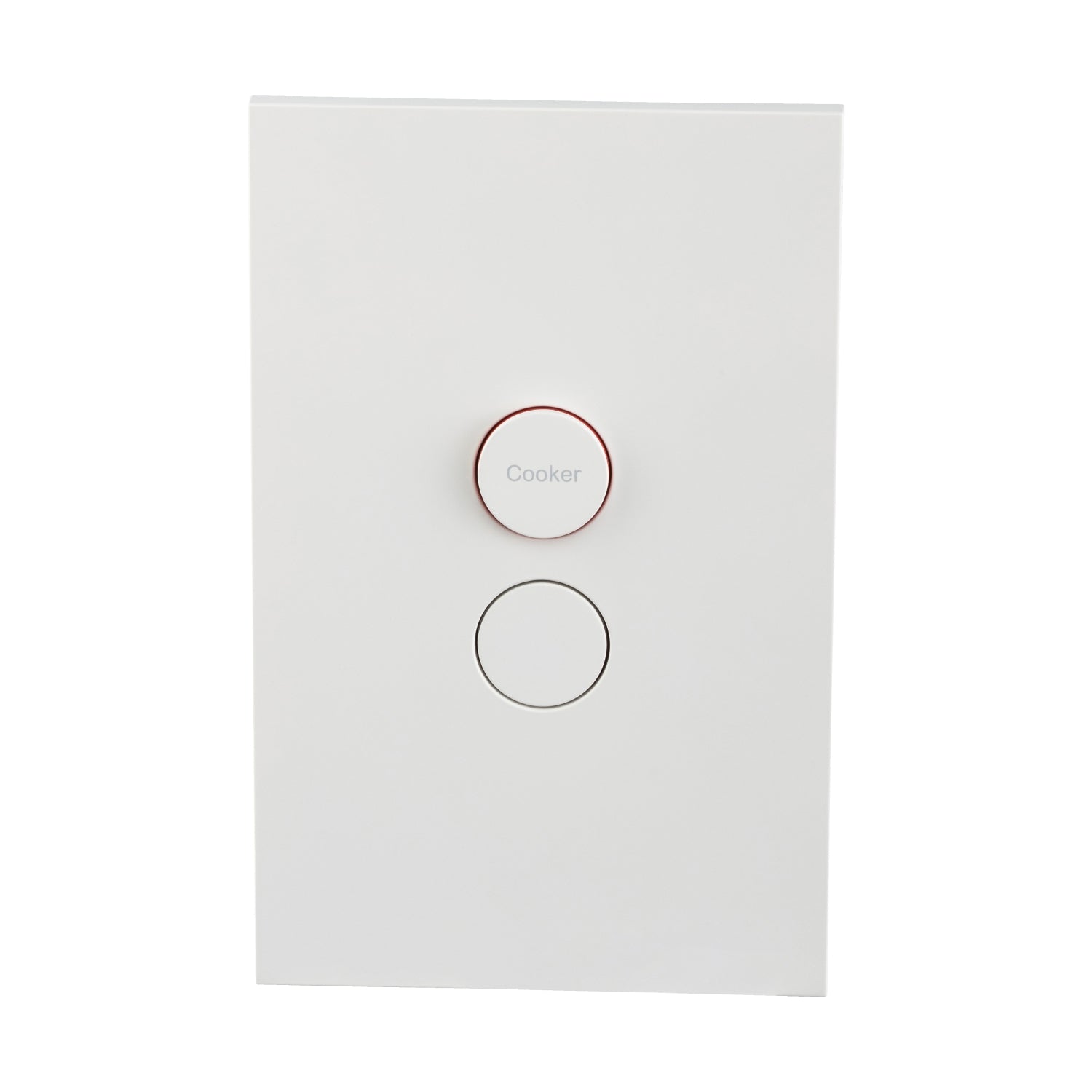 Clipsal Cooker Switch, Saturn Zen, Single Pole Black/ White 250V- Z4061/45-ZB, Z4061/45-ZW