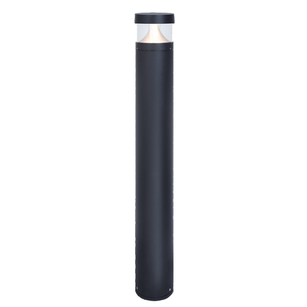 SAL BOLLARD FLAT SL7088FC TC LED Bollard Tri - Black 10W 240V IP44 - SL7088FC50TC/BK, SL7088FC85TC/BK- SAL Lighting