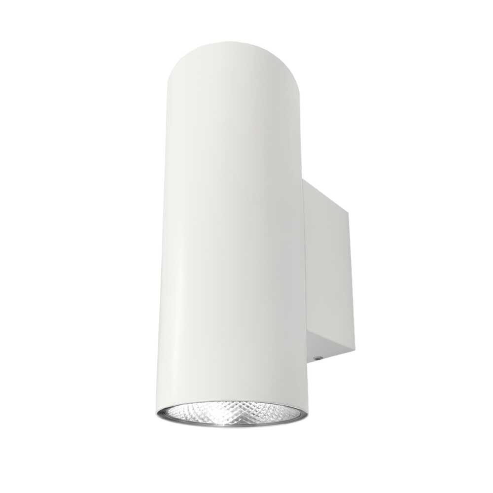 SAL NEW BONDI II Exterior Wall Lights Tri - Black/ White/ Aluminium Stainless Steel 2x5W 240V IP65 - SL7224TC