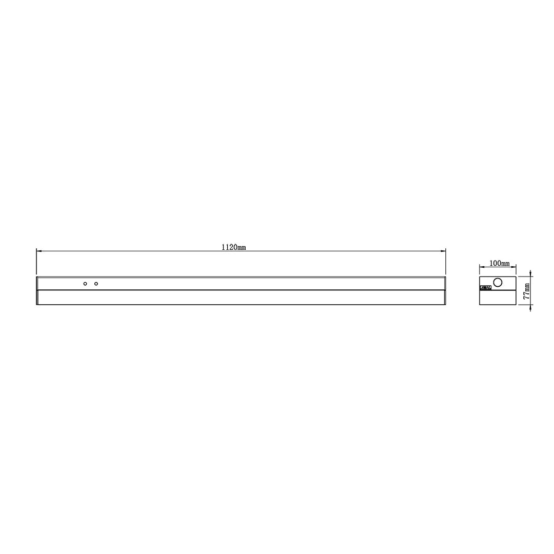 SAL LEDLINE LED Linear Batten Tri- White 40W 240V IP20- SLD4000TC/MP
