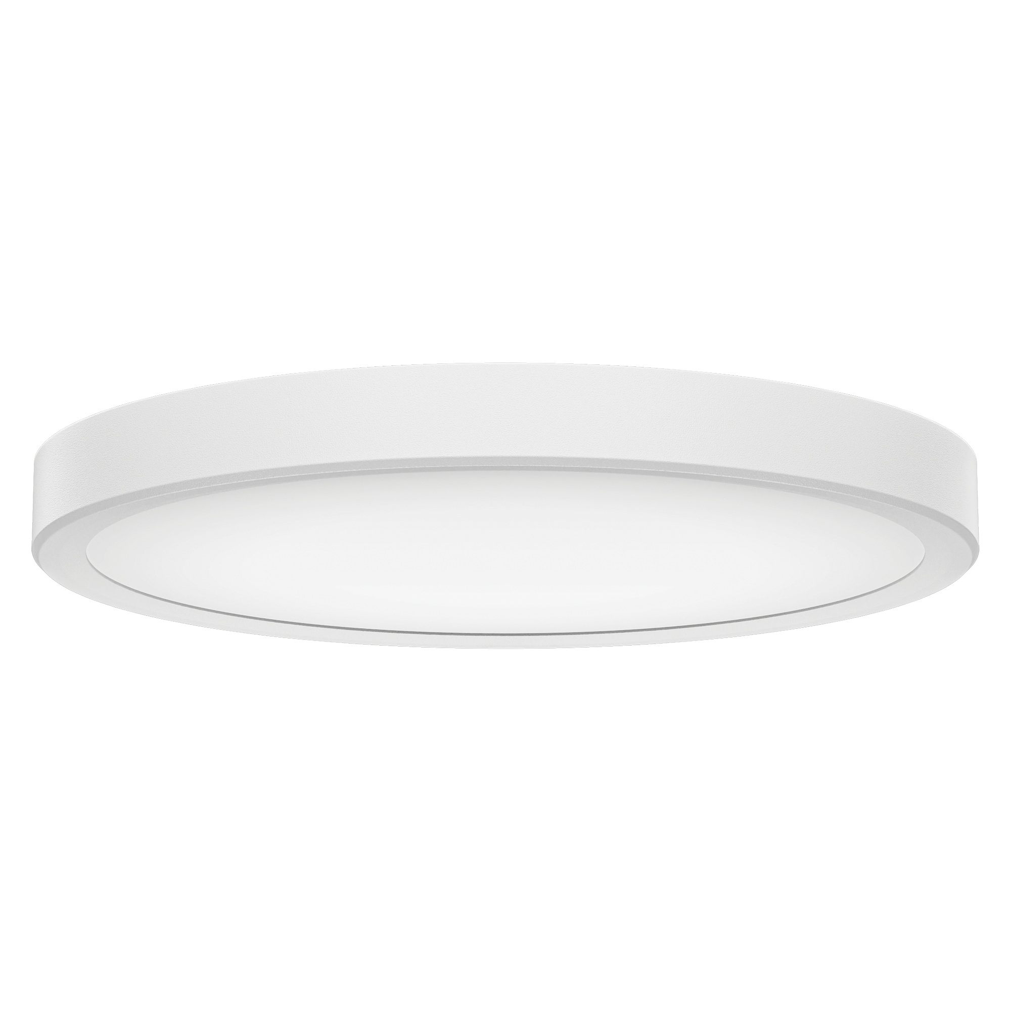 SLENDA- White and Black LED Oyster Light 250mm/13W, 300mm/18W, 400mm/24W