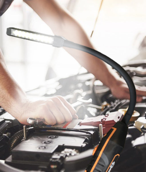 CLA SLIM BENDY: Rotational Worklight & Torch Portable Lighting 6500K 5W - SLIM BENDY - CLA Lighting