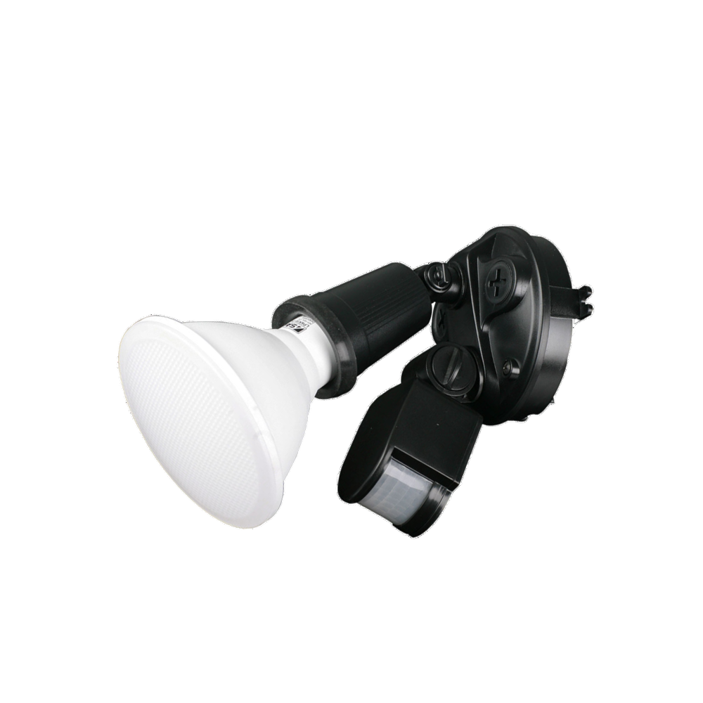 SAL STARLIGHT WITH SENSOR SPSK1000TC LED Flood Light Tri- Black 12W 240V IP54 - SPSK1000TC/BK