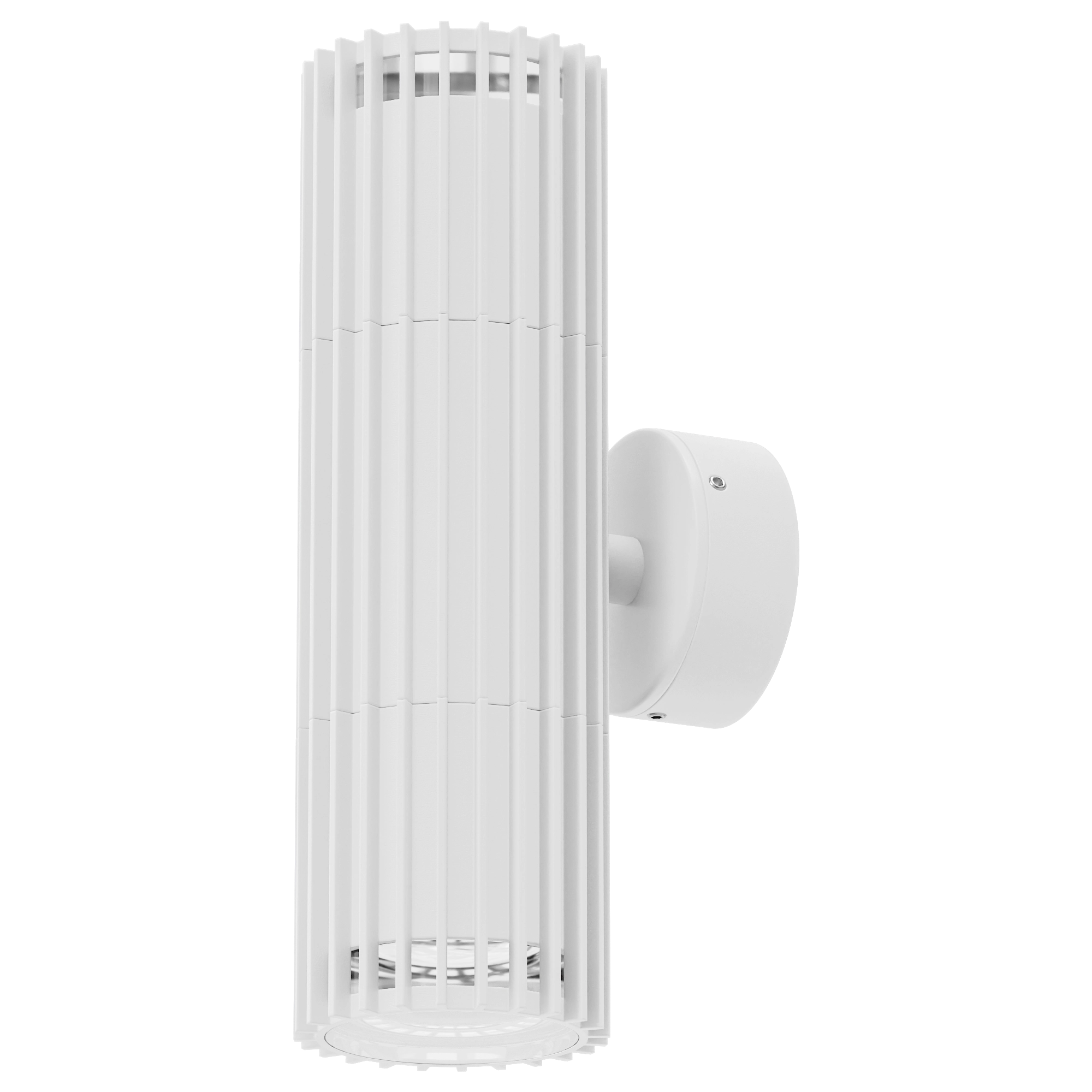 Domus STRIA-2-WB Exterior Wall Light Tri- Black/ White 2x6W 12V/240V IP65- 11200, 11201, 11224, 11225