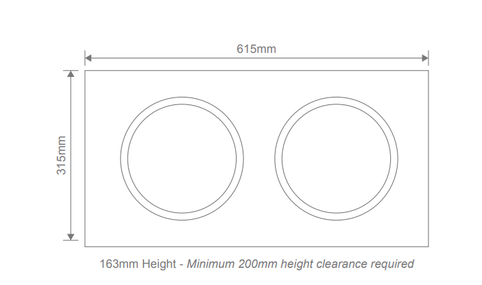Domus INFINITY 6 IN 1 PREMIUM Slimline Bathroom Heater 240V- 56010