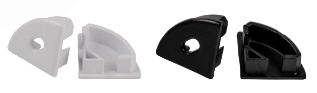 Havit End Caps to suit – Havit Corner Aluminium Profile - HV9691-1616-EC