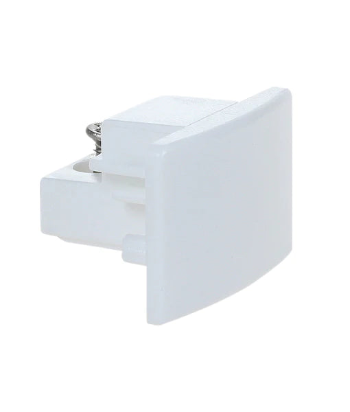 CLA 3 Wire 1 Circuit Universal Tracks, Connectors, End Cap & Live End Accessories White - TRK1WH - CLA Lighting