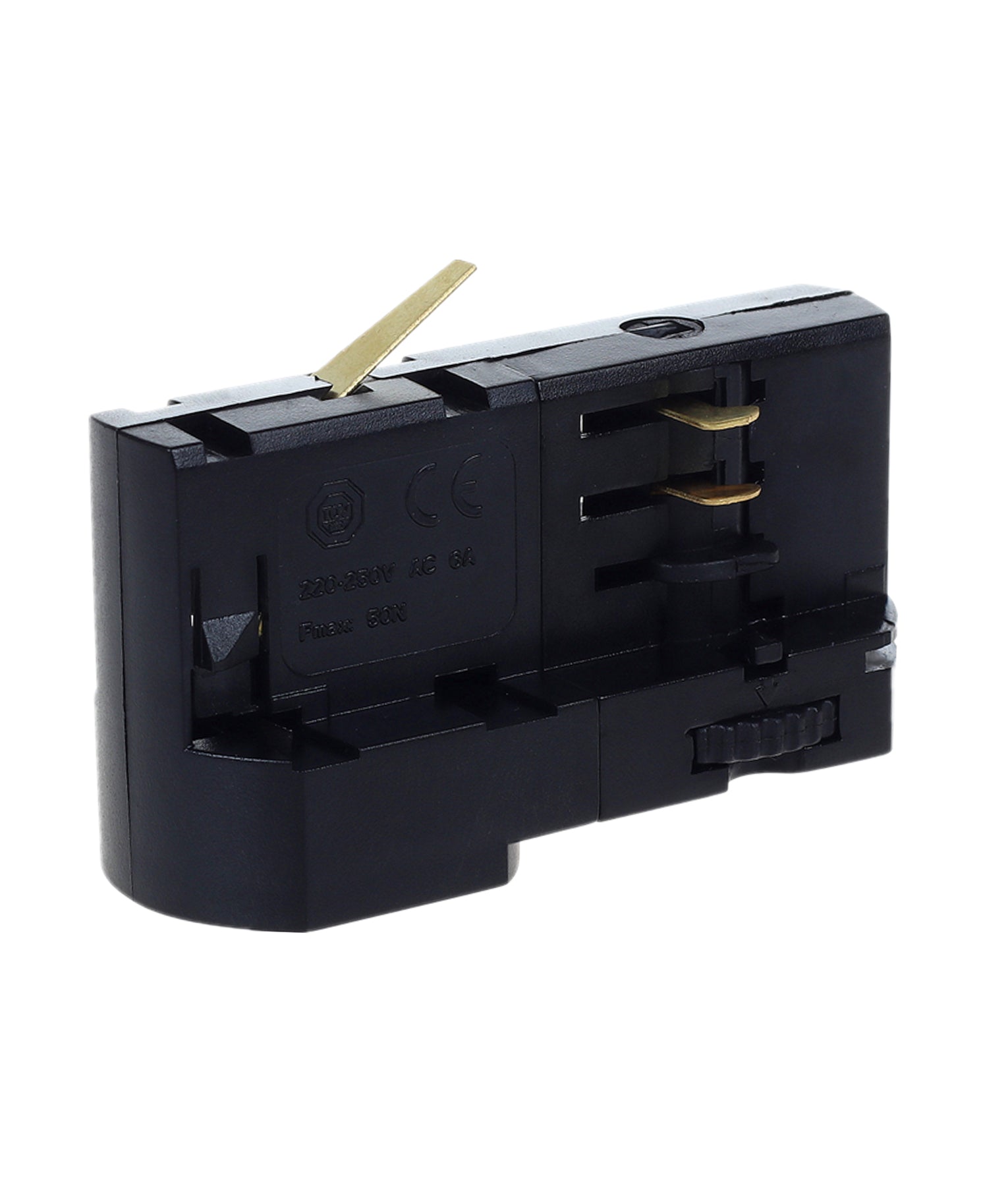 CLA 4 Wire 3 Circuit Pendant Track Light Adaptors Accessories Black - TRK3BLADAP3, TRK3BLADAP4, TRK3BLNIPCON - CLA Lighting