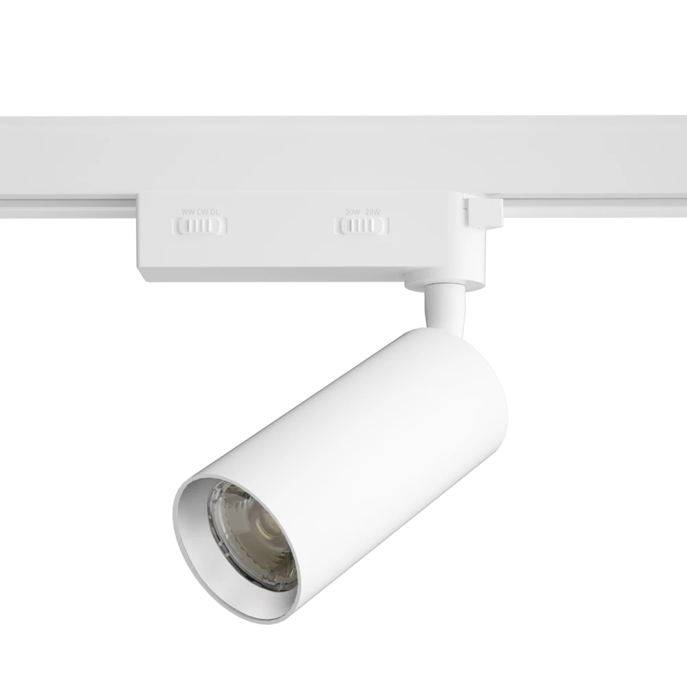 SAL UNITREK SLIMLINE LED Track Lights Tri- Black/ White 10/28W 240V IP20- STR9015/DC