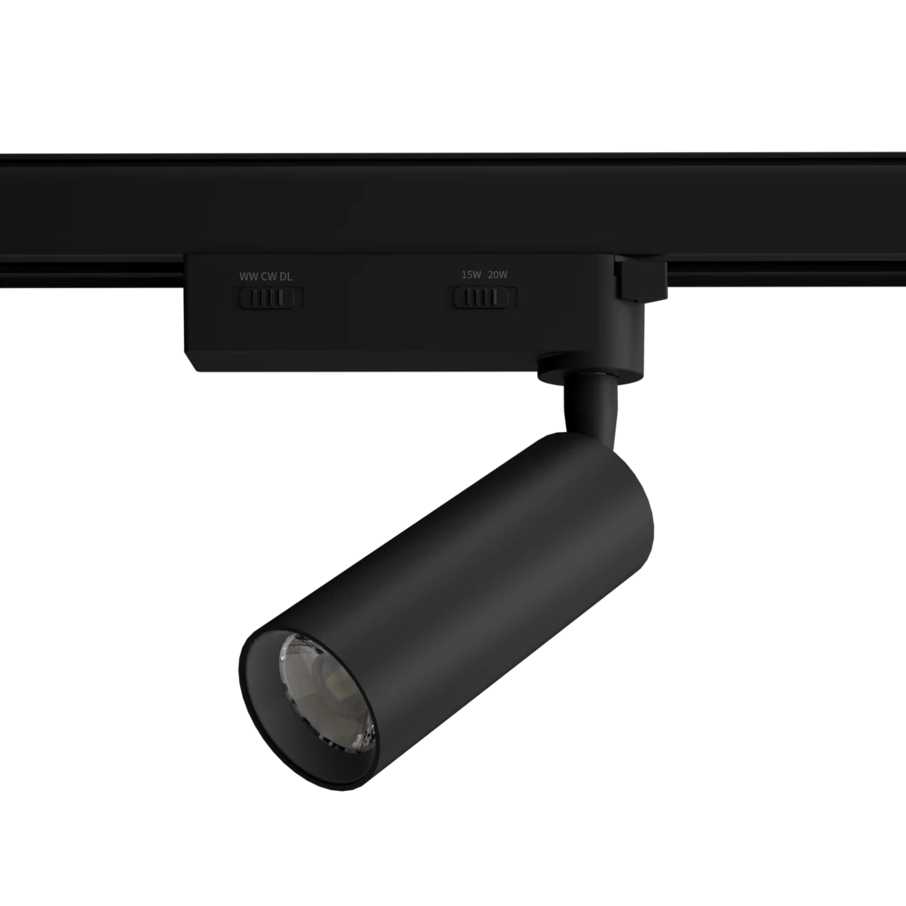 SAL UNITREK SLIMLINE LED Track Lights Tri- Black/ White 10/28W 240V IP20- STR9015/DC