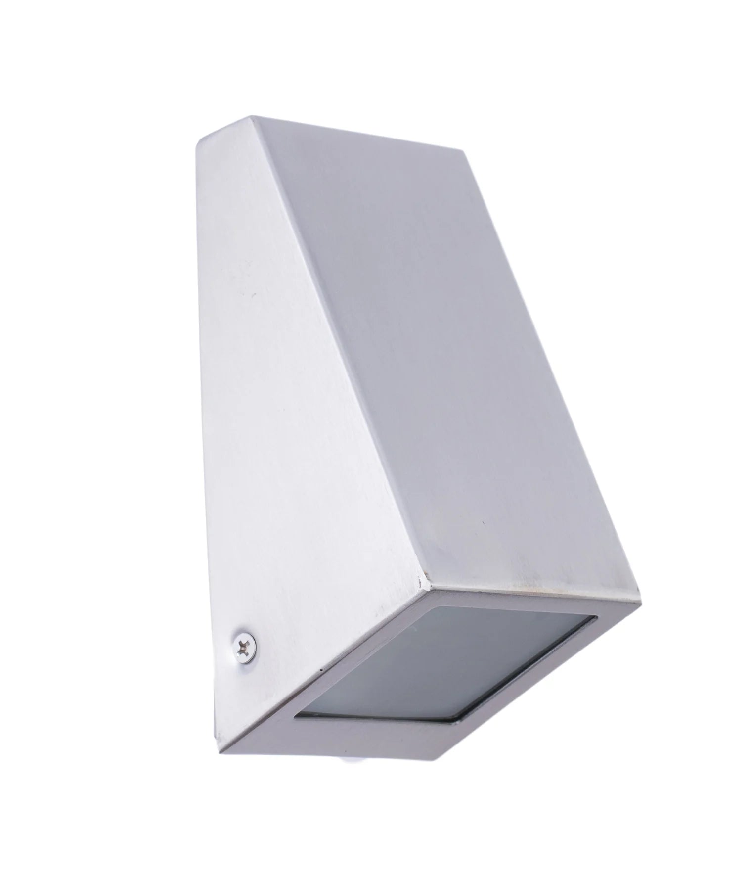 CLA Wedge Surface Mounted Exterior Wall Lights Stainless Steel 240V IP44- WEDGEGSS1