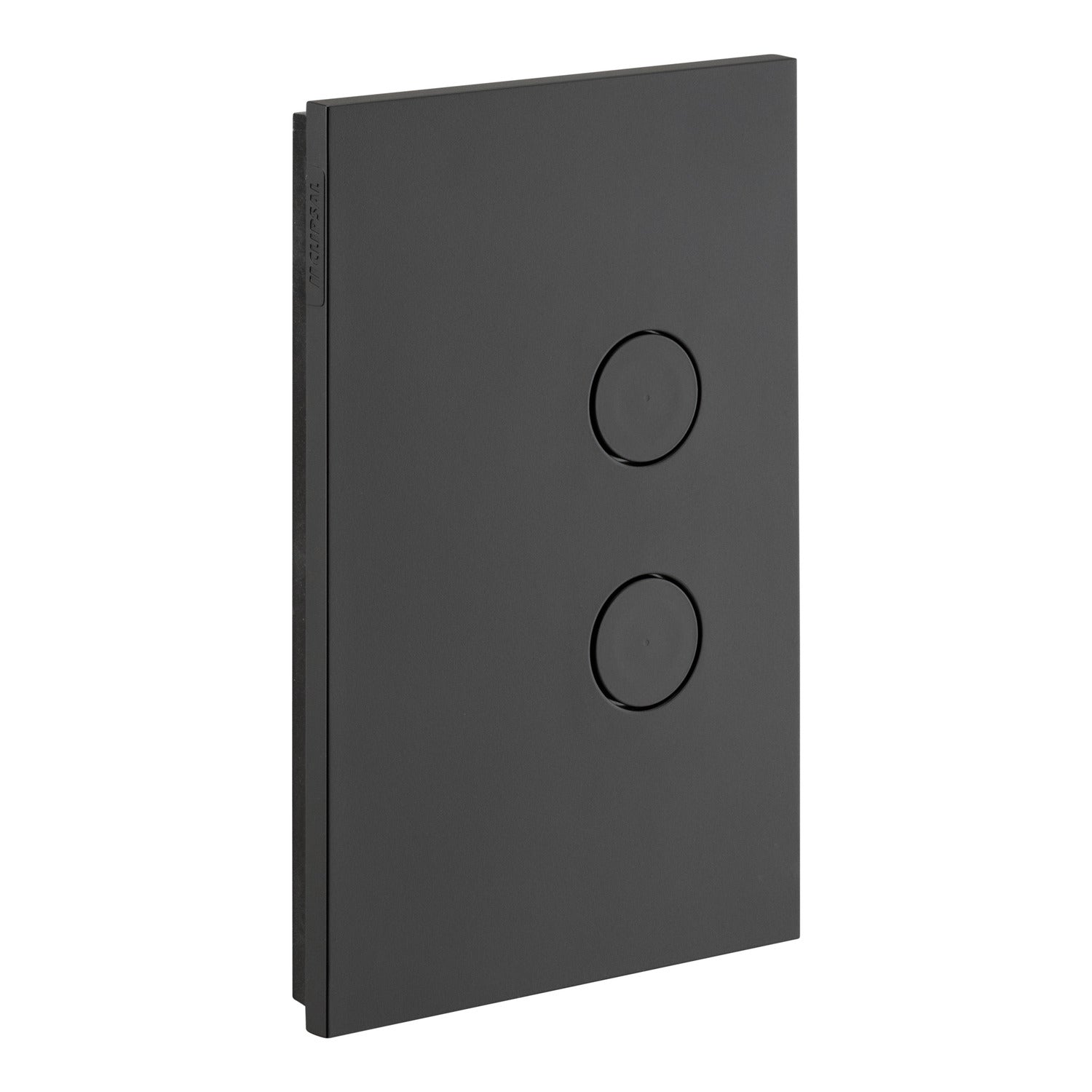 Clipsal Push Button Switch, Saturn Zen, LED, 2 Gang Black/ White 250V- Z4062PBL-ZB, Z4062PBL-ZW