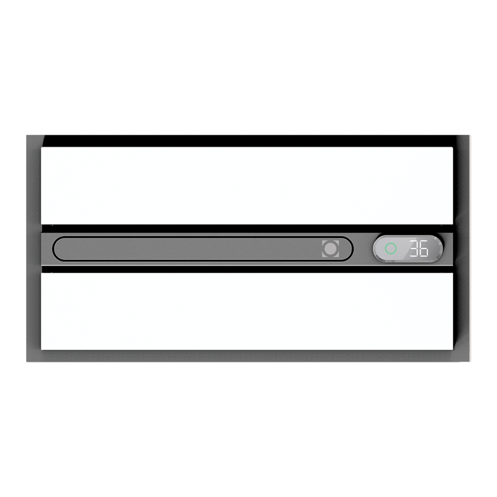 Domus AIRSWAY 6 IN 1 PREMIUM Slimline Bathroom Heater White/ Black 240V- 56013, 56014