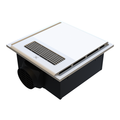 Domus HEATCORE 4 IN 1 Retrofit Bathroom Heater White/ Black 240V- 56024, 56024