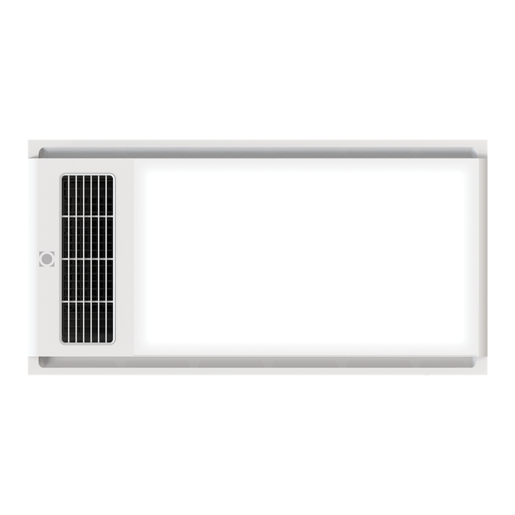 Domus TROPIX 4 IN 1 STANDARD Slimline Bathroom Heater Tri- White/ Black 240V- 56017, 56018