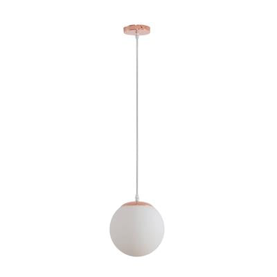 Domus Bubble-200 Dimmable Opal Ball Interior Pendant Antique Brass/ Black/ White/ Chrome/ Rose Gold/ Satin Brass/ Satin Chrome 240V IP20 - BUBBLE
