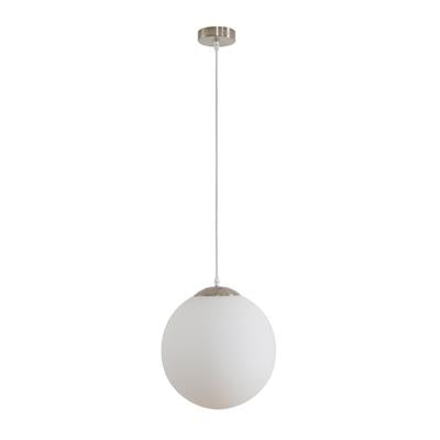 Domus Bubble-300 Dimmable Opal Ball LED Interior Pendant Black/ White/ Chrome/ Satin Chrome/ Rose Gold/ Satin Brass/ Antique Brass 240V IP20 - BUBBLE