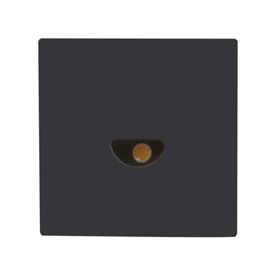 Domus Camino Square - Asy LED Garden Step and Uplights Tri- Black/ White 3W 240V IP54 - 21745, 21746