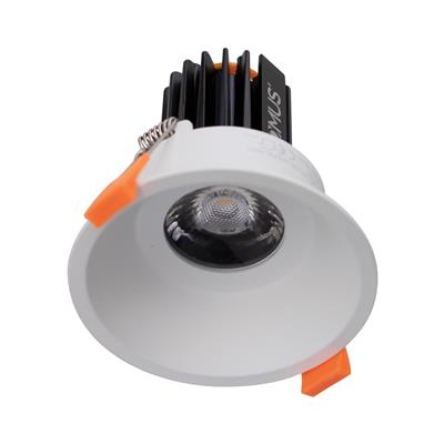 Domus Cell 13 D90 Complete Dimmable LED Downlight Kit 5CCT - White / Black 13W 200-240V IP44 - 21682, 21683- Domus Lighting