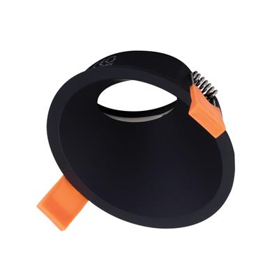 Domus Cell Frame W90 Wall Washer Cut-out to suit LED Downlight 5CCT - White / Black - 27056, 27057 - Domus Lighting