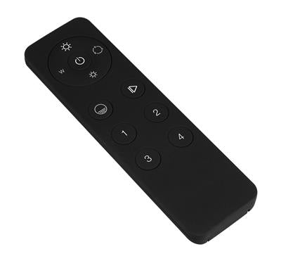 Domus Chameleon Remote 3 Channel / RF + Bluetooth Remote Control Smart Lighting Controls RGBW Black - 20142