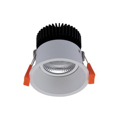 Domus Deep-10 Round Deepset Recessed Dimmable LED Downlight Tri - White 10W 240V IP40 - 21730, 21734 - Domus Lighting