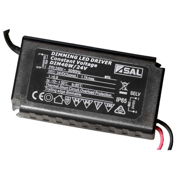 SAL DIM40/24V Drivers 40W 24V IP65 - DIM40/24V