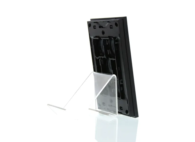 Clipsal Grid and Cover, Saturn Zen, 5 Gang Black/ White- Z4065VH-ZB, Z4065VH-ZW