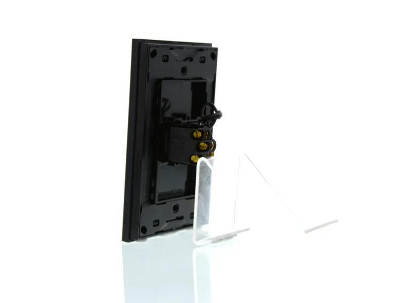 Clipsal Push Button Switch, Saturn Zen, LED, 1 Gang White/ Black 250V- Z4061PBL-ZB, Z4061PBL-ZW