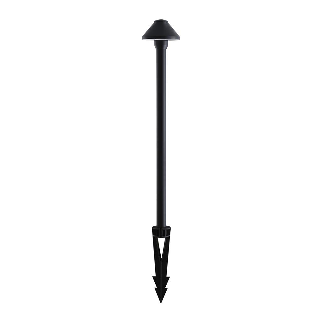 Domus DUSK 450mm Small Head Path Garden Spike Light Tri- Bronze/ Black 4W 12V IP65 - 19100, 19108