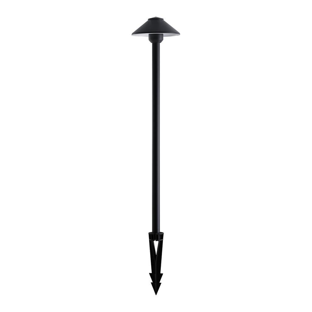 Domus DUSK 610mm Medium Head Path Garden Spike Light Tri- Bronze/ Black 4W 12V IP65 - 19105, 19113