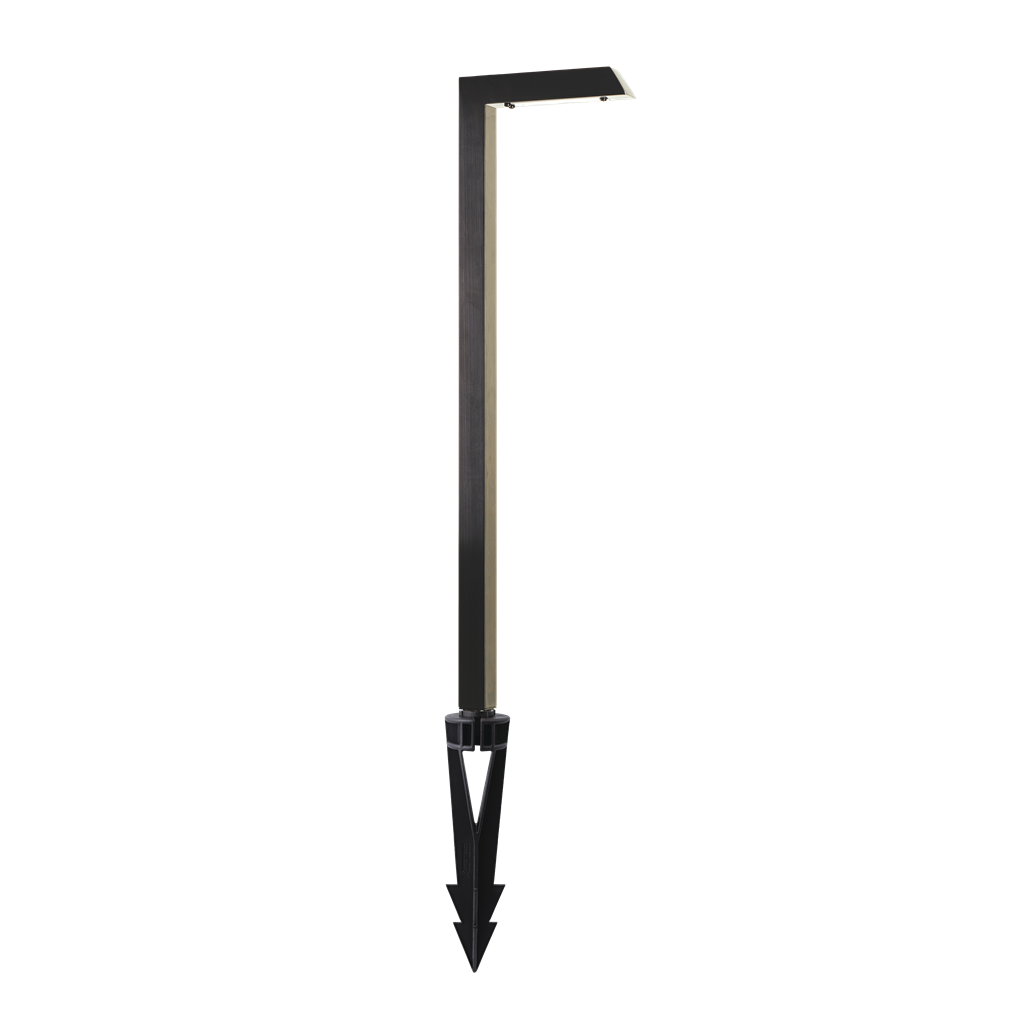 Domus Dusk Stick Path Light Garden Spike Lights Tri- Black/ Bronze 4W 12V IP54 - 19122, 19123