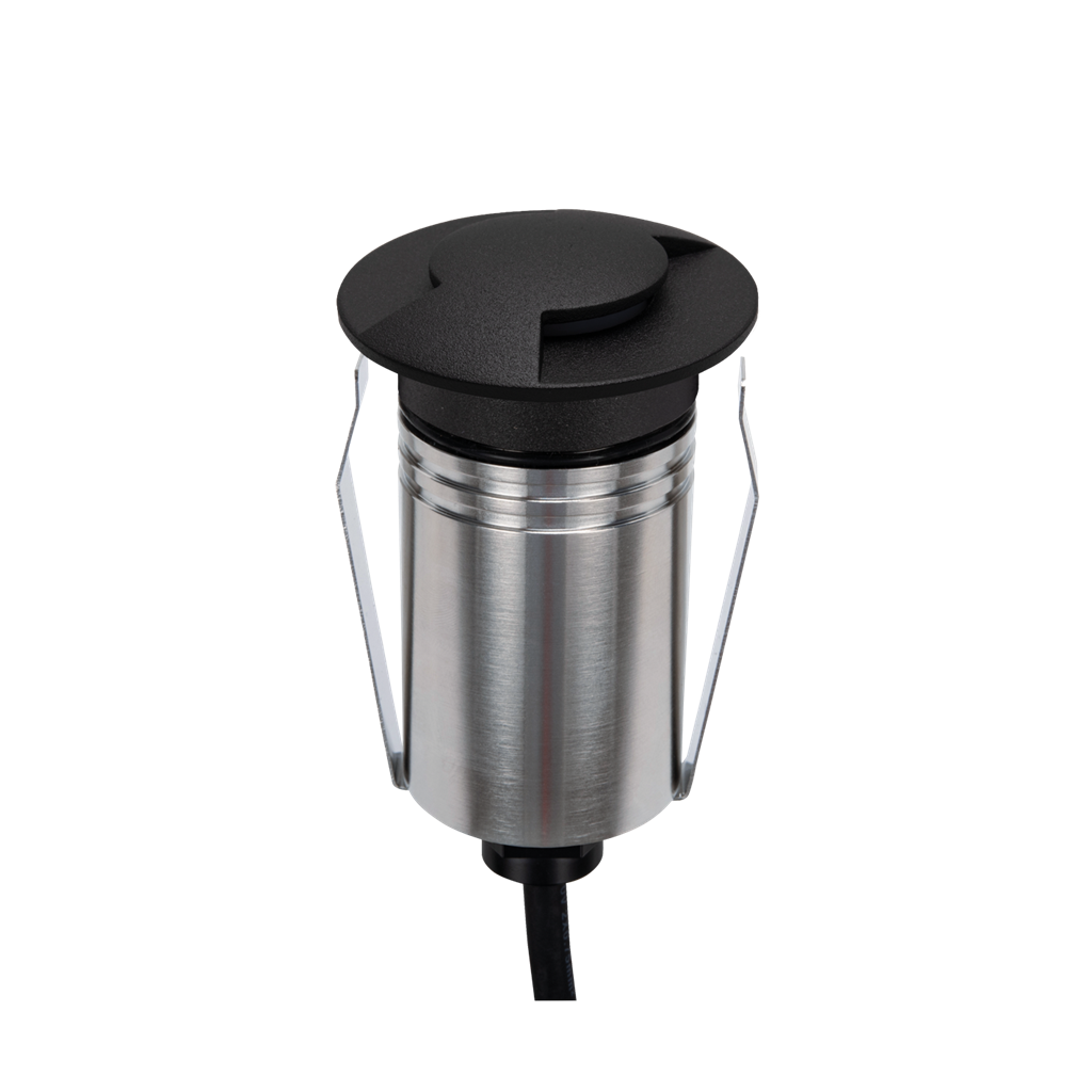 Domus EMIT 55 10127 black installed light output example