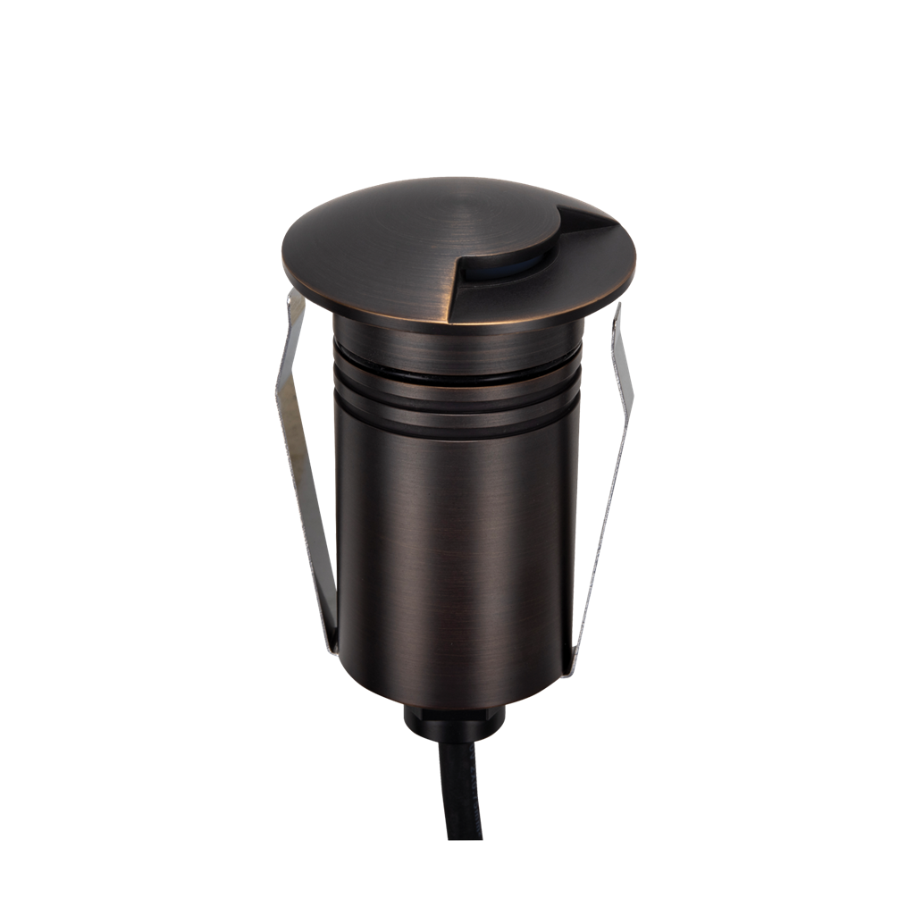 Domus EMIT 36° Inground Up Lights and Deck Lights Tri- Antique Brass 2.5W 12/24V IP67- EMIT