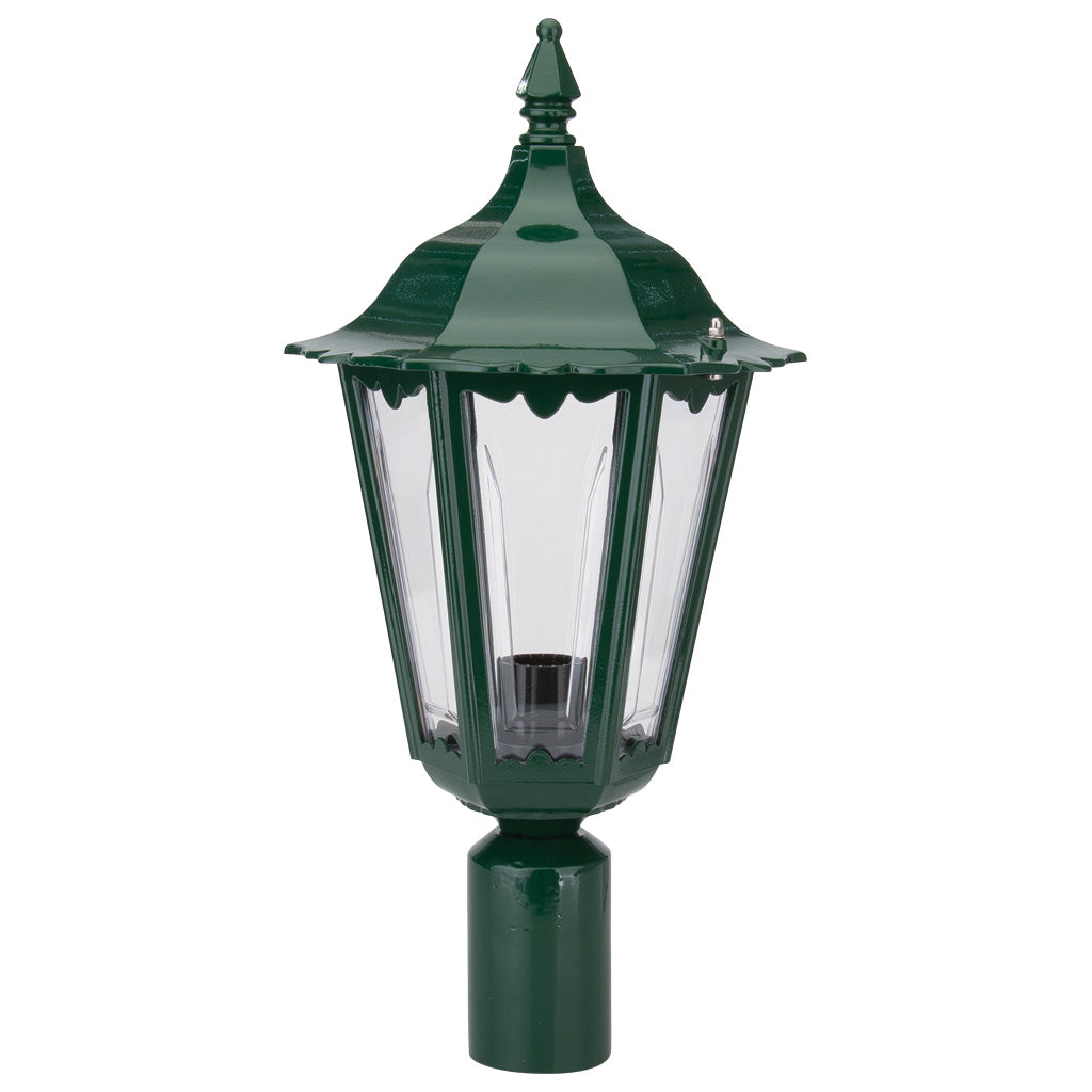 Domus CHESTER POST TOP B22 LED Weatherproof Beige / Black / Burgundy / Green / White IP43 - 15032, 15033, 15034, 15035, 15037